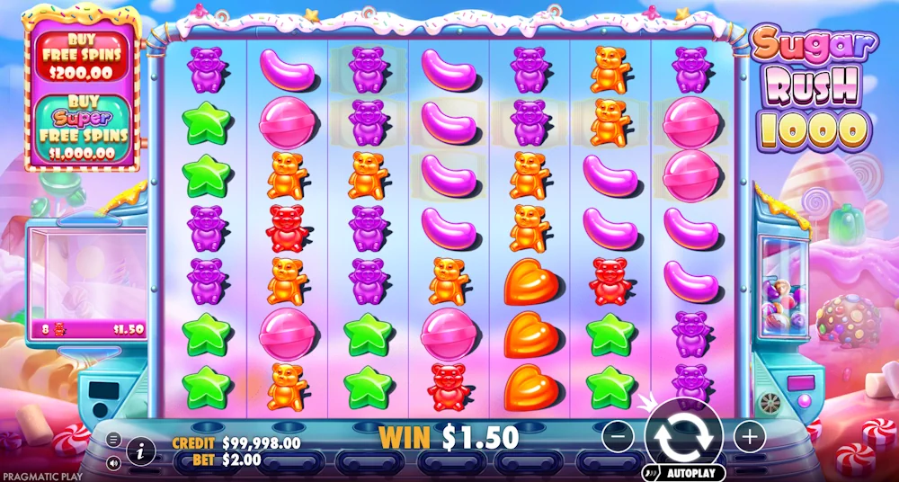 Sugar Rush 1000